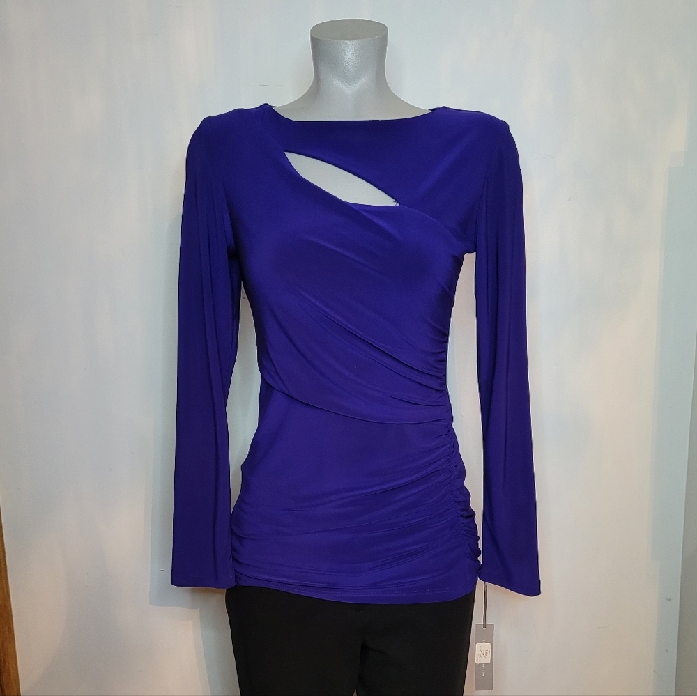 Last Tango Royal Blue Women's Blouse
